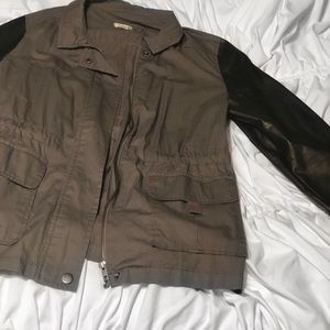 Charcoal gray jacket